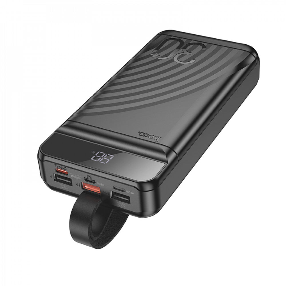 Power Bank 30000 mAh | 22.5W+PD20W – Hoco J123B – Black