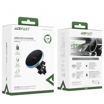 Магнитный автодержатель Acefast D3, на воздуховод.