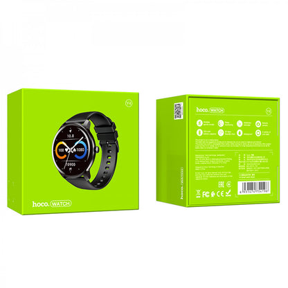 Smart Sports Watch Hoco Y4 – Black