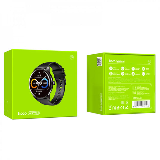 Smart Sports Watch Hoco Y4 – Black
