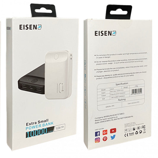 Power Bank 10000 mAh – Eisen EZ619