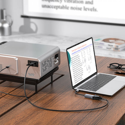 Adapter USB C To VGA Hoco UA21 – Metal Gray