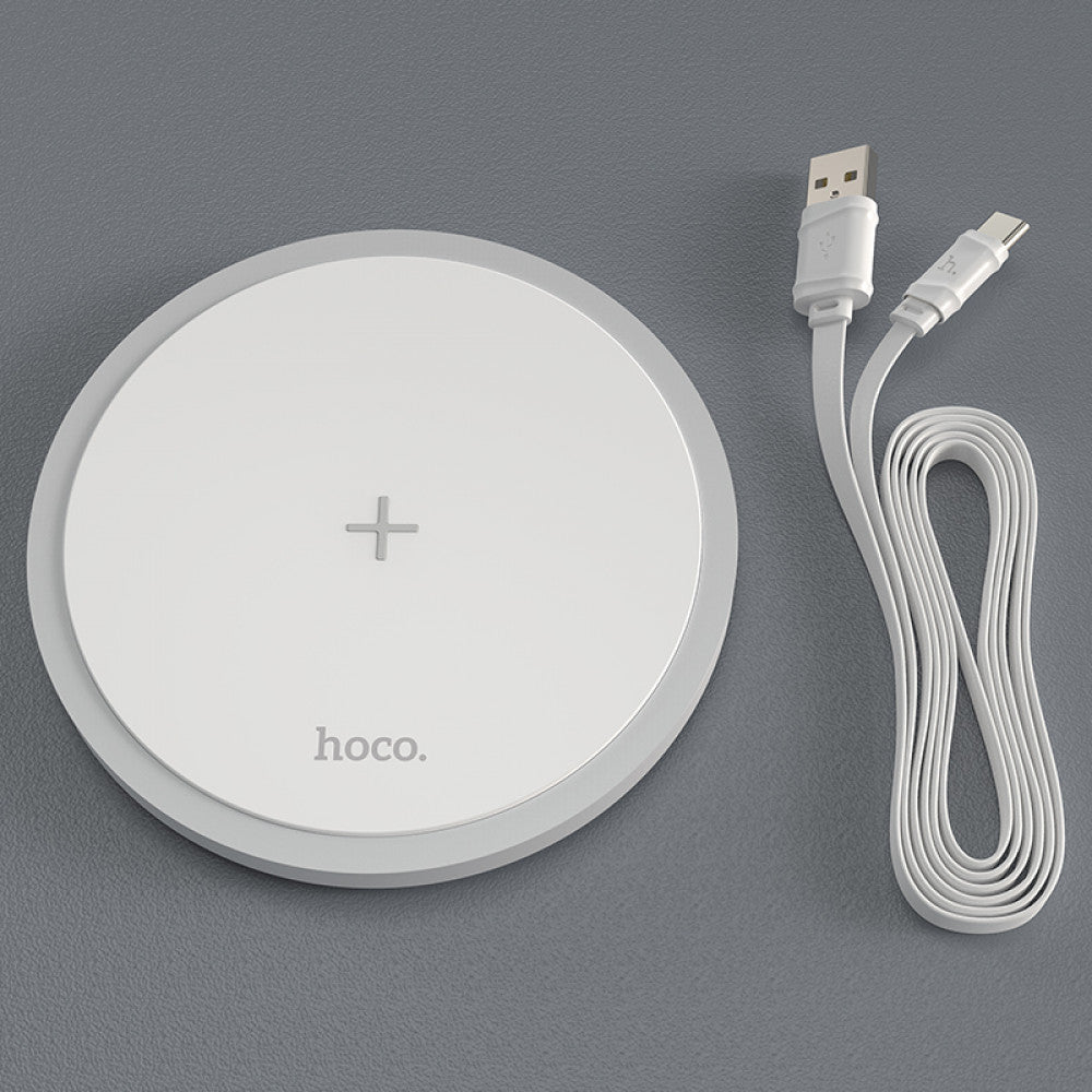 Wireless Charger 15W Hoco CW26 — White