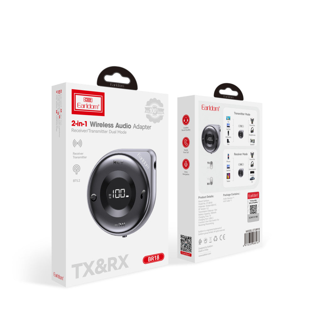 Bluetooth Audio Receiver Earldom ET-BR18