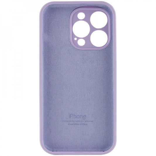 Cover Cases Original Silicone Case with protective camera iPhone 12 Pro Max — Lilac (5)