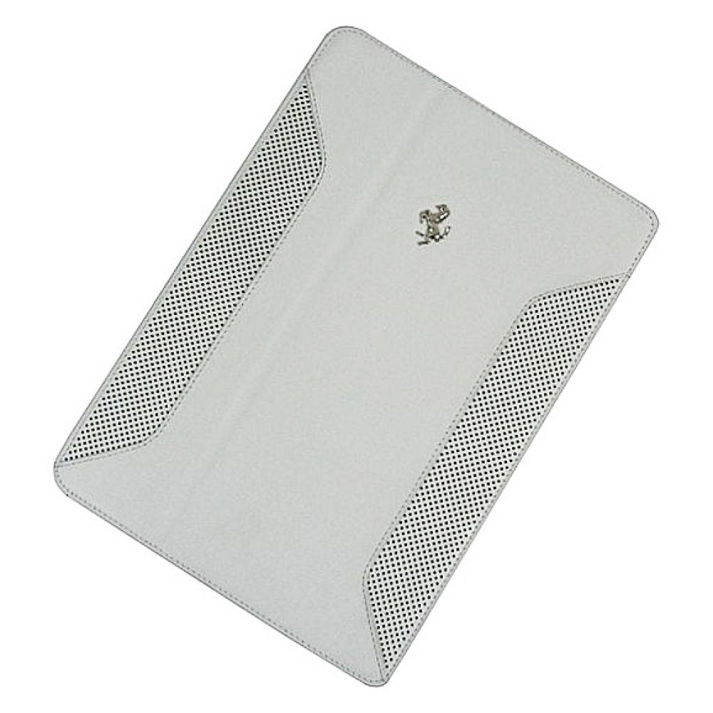 Book Cases Ferrari F12 Leather Flip Case iPad Air White
