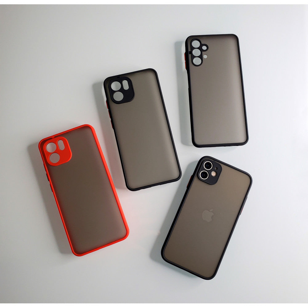 Накладка Чехлы Matte TPU Plastic Case  iPhone 7 — Black