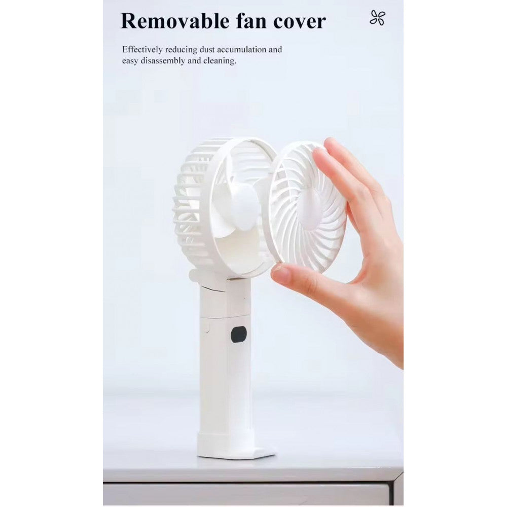 Портативный мини вентилятор RD10 - 4000 mAh — Grey