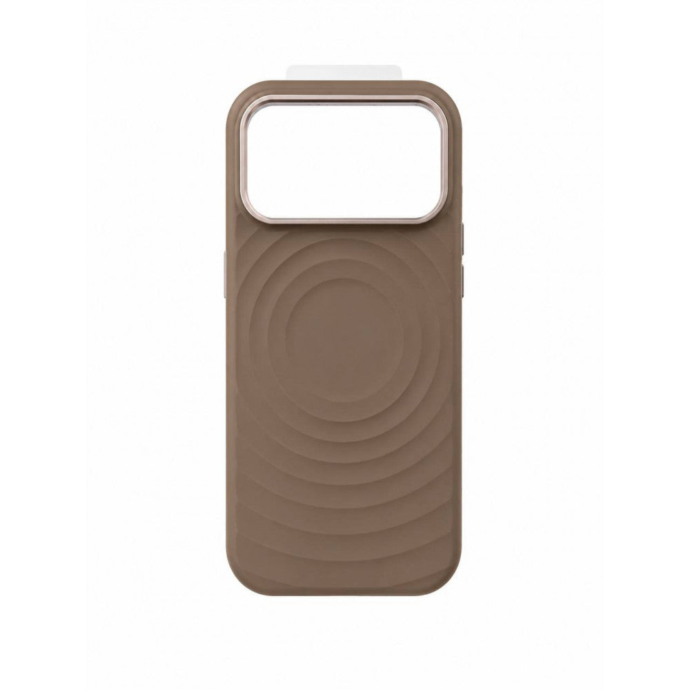 Накладка Чехлы Wave Case with MagSafe iPhone 17 — Brown