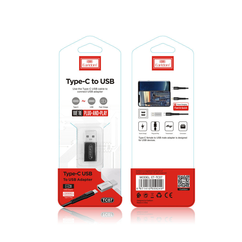 Adapter USB 3.1 to USB - C Earldom ET-TC07