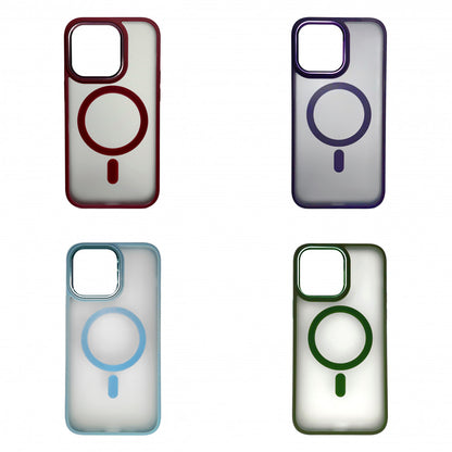 Cover Cases Colorful Matte Case with MagSafe iPhone 13 Pro - Bordo