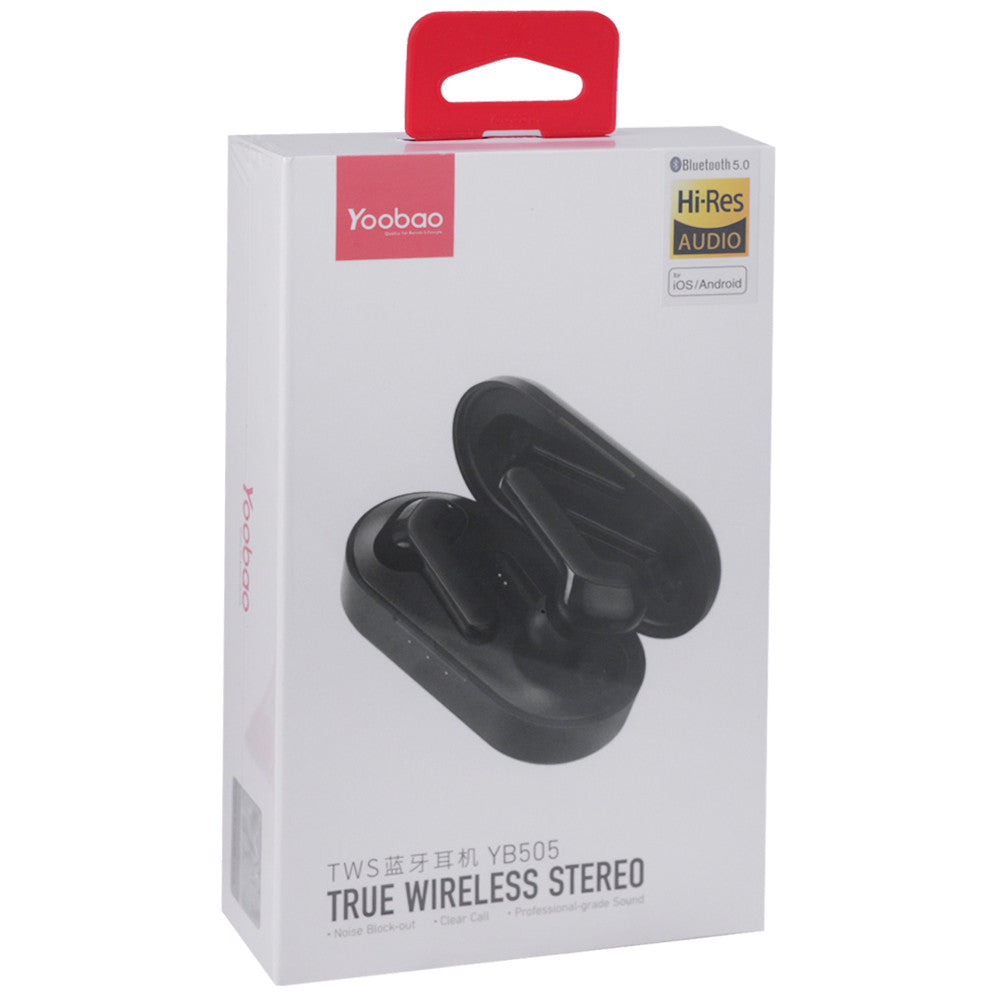 Bluetooth headset TWS Yoobao YB505 – Black