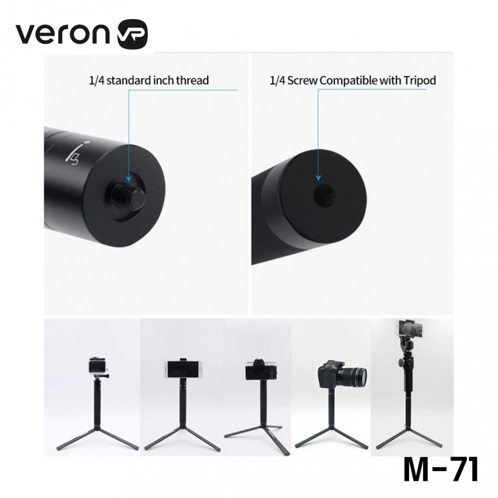 Extension for tripod/tripod/monopod 0.71m Veron M-71