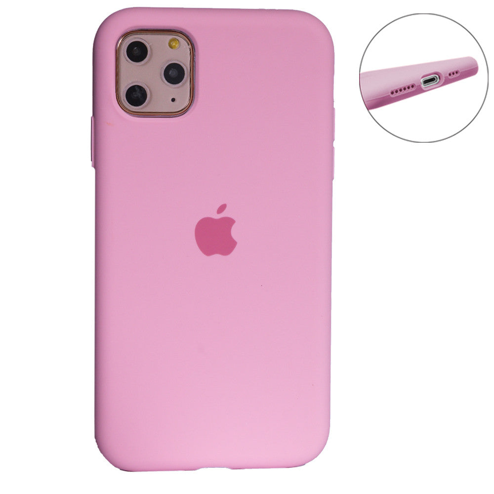 Original Silicone Case Full Size iPhone 12 Pro Max 6.7" — Cactus (61)
