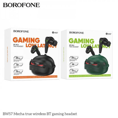 Bluetooth headset TWS Borofone BW57 Mecha – Green