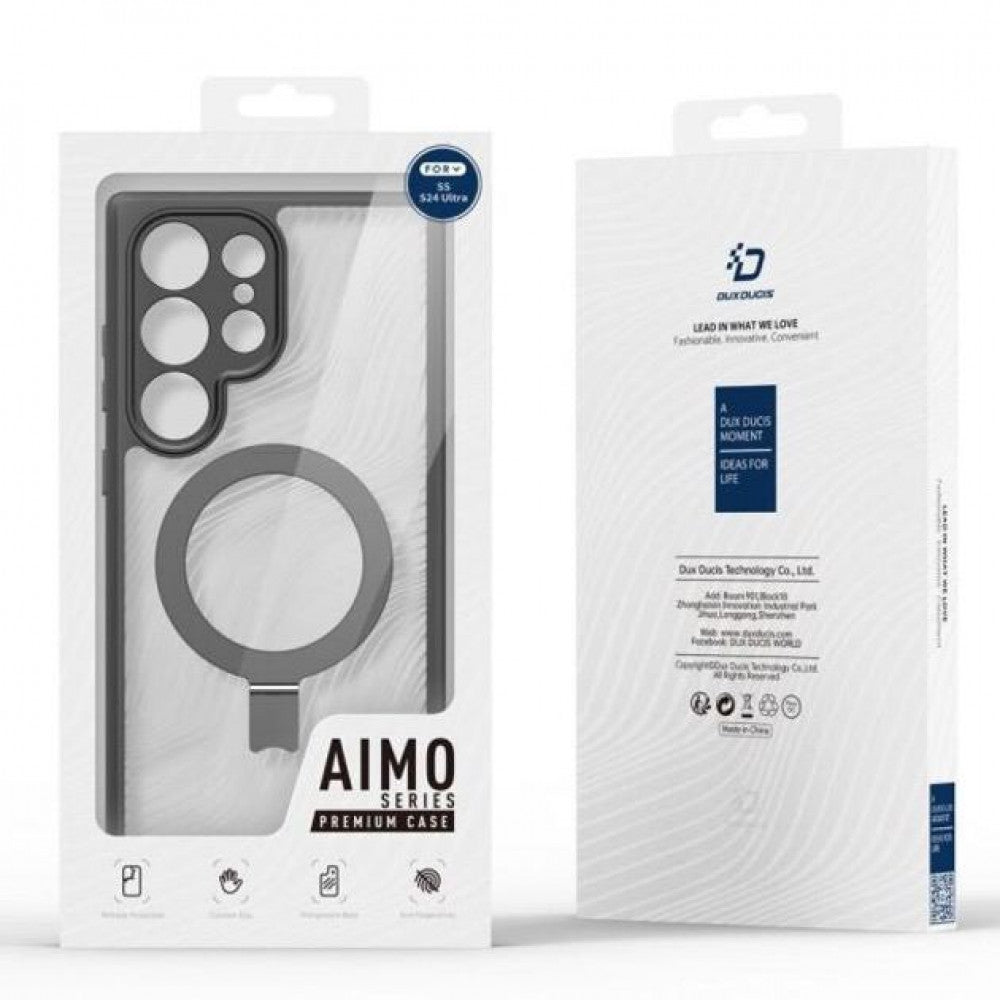 TPU-чохол Aimo Mag Series з магнітною підставкою — Samsung S25 Plus