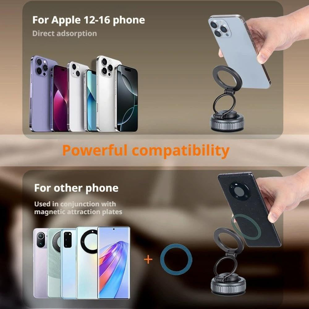 Автотримач магнітний на клейкій основі  — G512