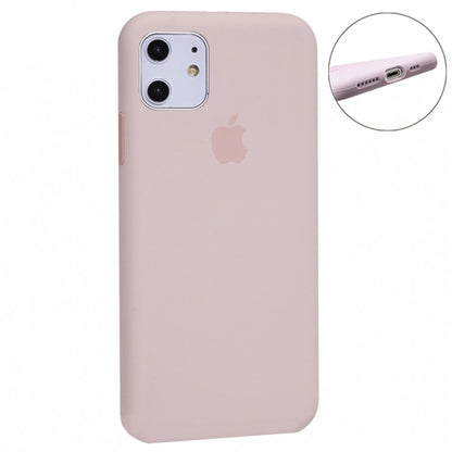 Original Silicone Case Full Size iPhone 11 – Neon Pink