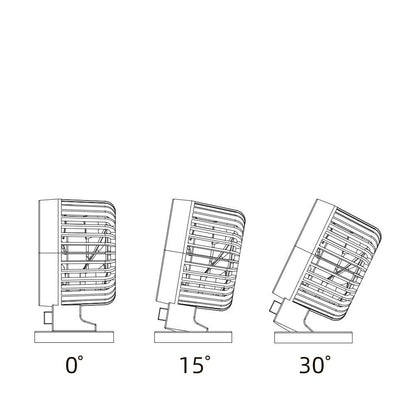 Портативный мини вентилятор WT8019 — Grey