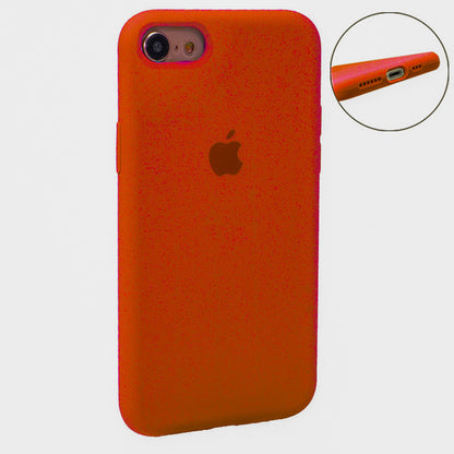 Original Silicone Case Full Size iPhone 7 ; 8 ; SE 2020 — Blue Bird Feather