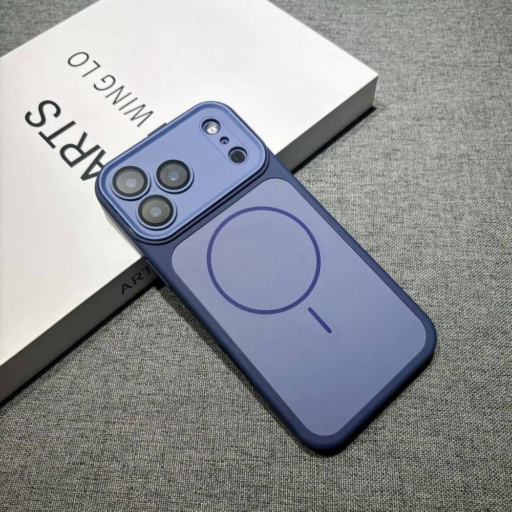Full camera armor Case With MagSafe — iPhone 12/12 Pro  — Dark Blue
