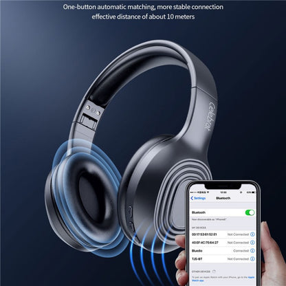 Bluetooth headphones Celebrat A28 – Black