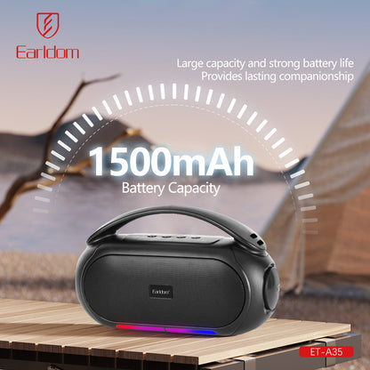 Портативна колонка Earldom ET-A35  — Black