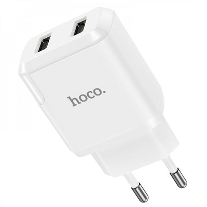 Home Charger 2.1A 2U Hoco N7 – Black