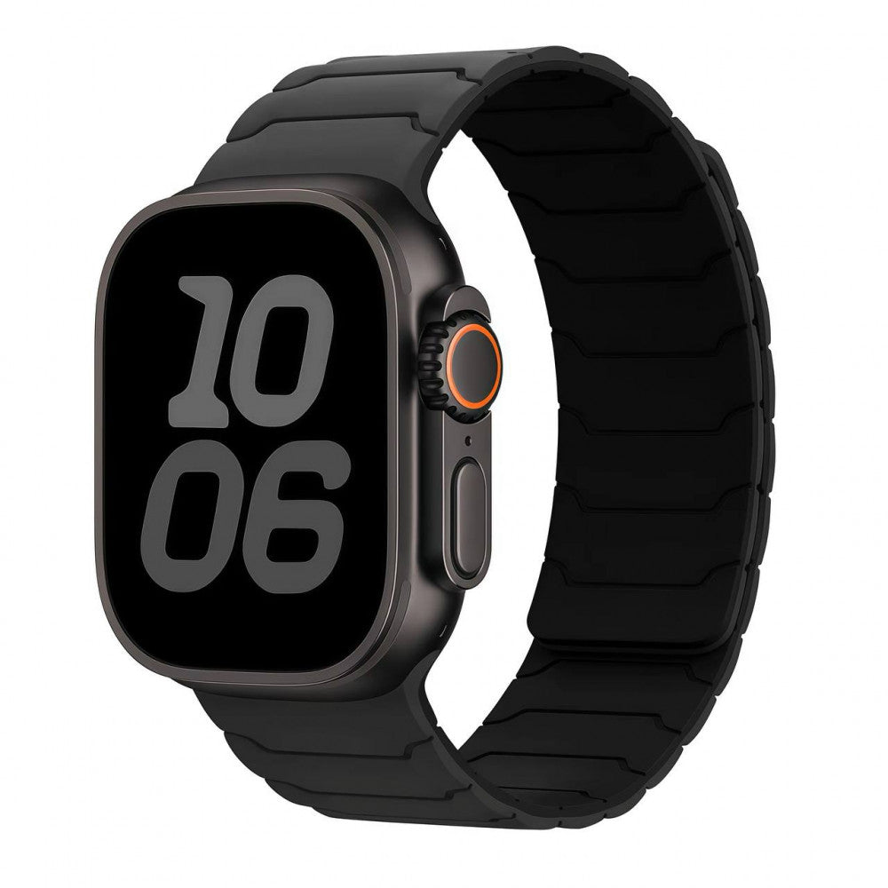 Ремінець Armor Magnetic Band — Apple Watch 38 mm | 40 mm | 41 mm — Black&Gray