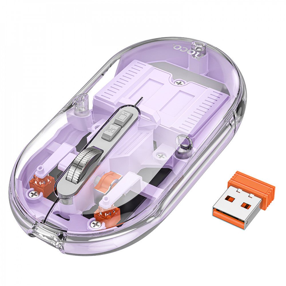 Бездротова миша — Hoco GM35 — Romantic Purple