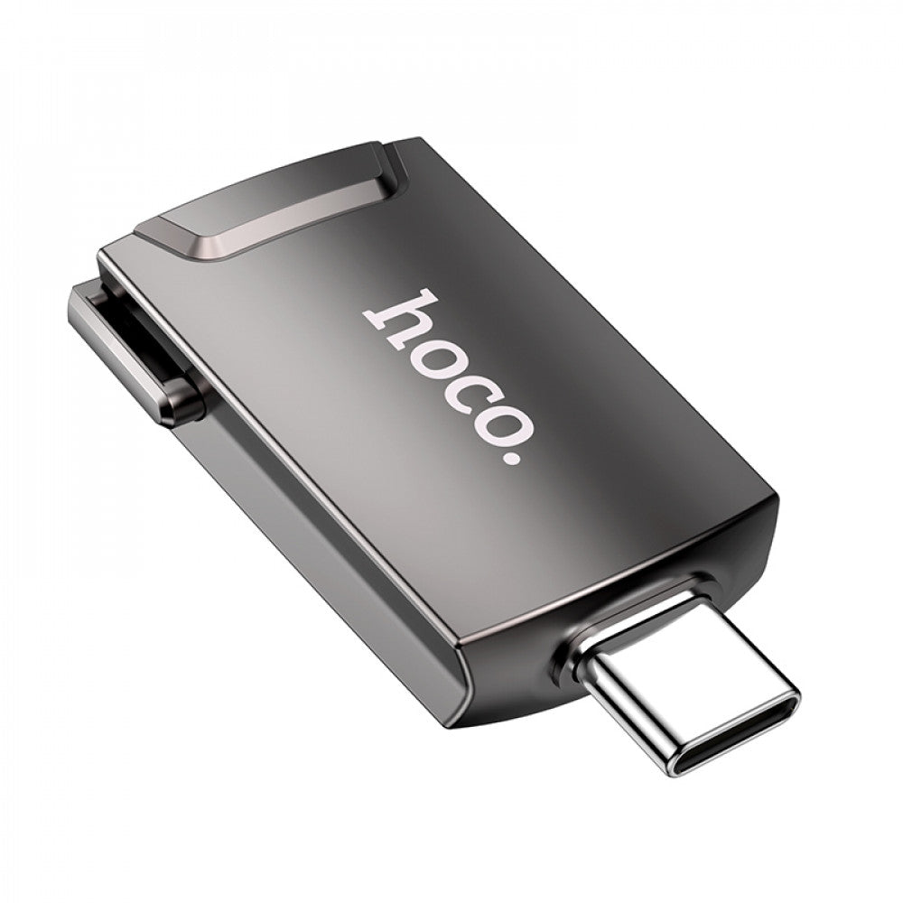 Adapter USB C To HDTV Hoco UA19 – Metal Gray