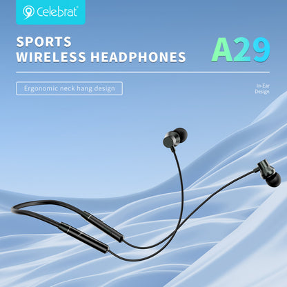 Bluetooth headphones Celebrat A29 – Black