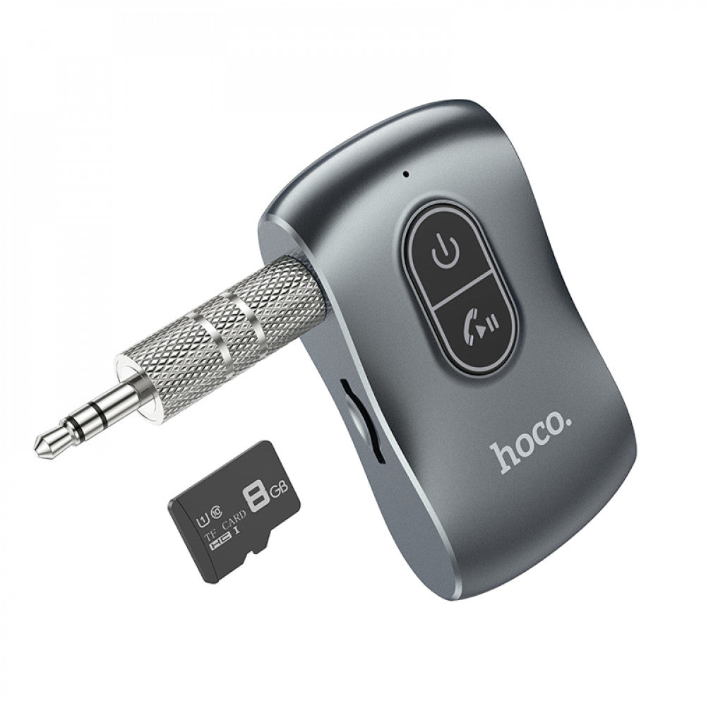 Bluetooth Audio Receiver Hoco E73 – Metal Gray