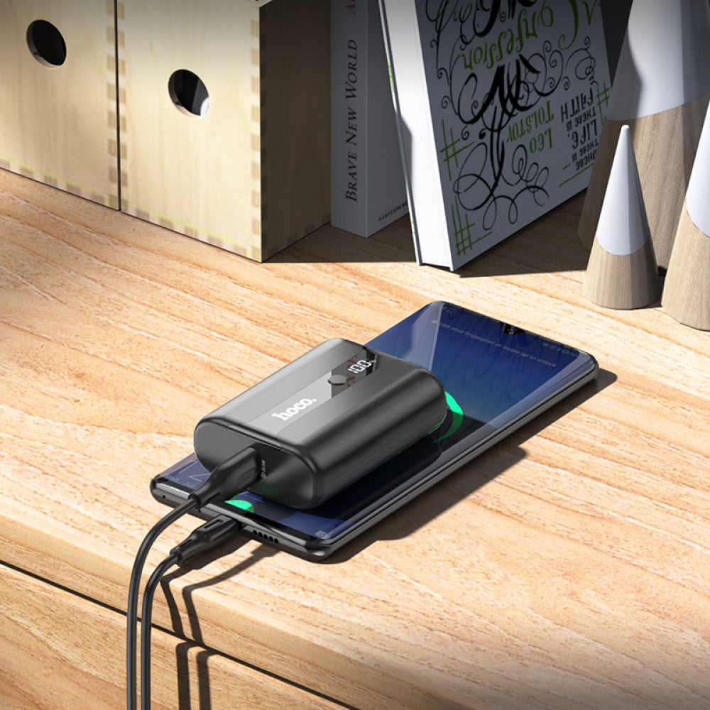 Power Bank 10000 mAh 22.5W+PD20W Hoco Q3 Pro – Black