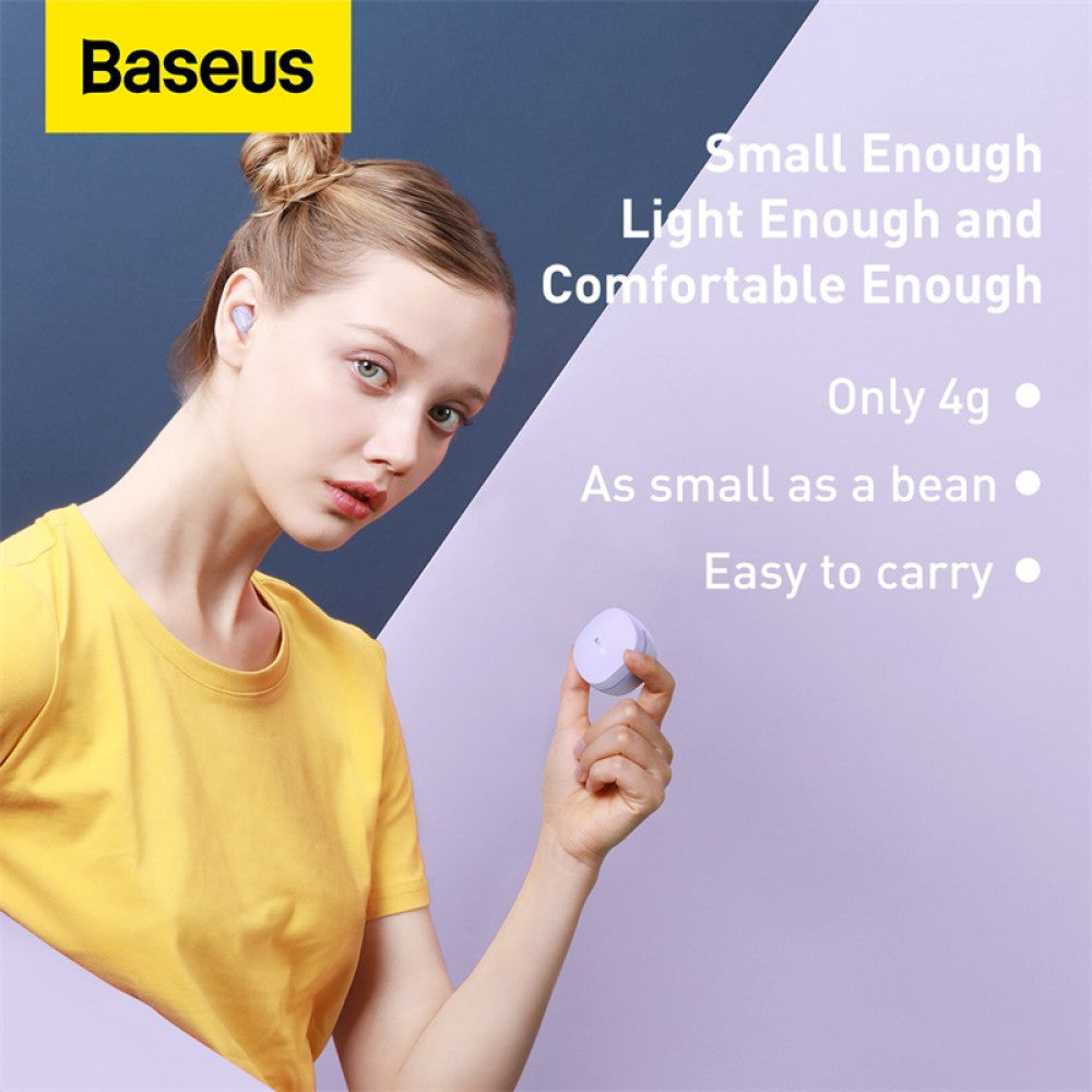 Bluetooth headset TWS – Baseus (NGTW240005) EncokWM01 Purple
