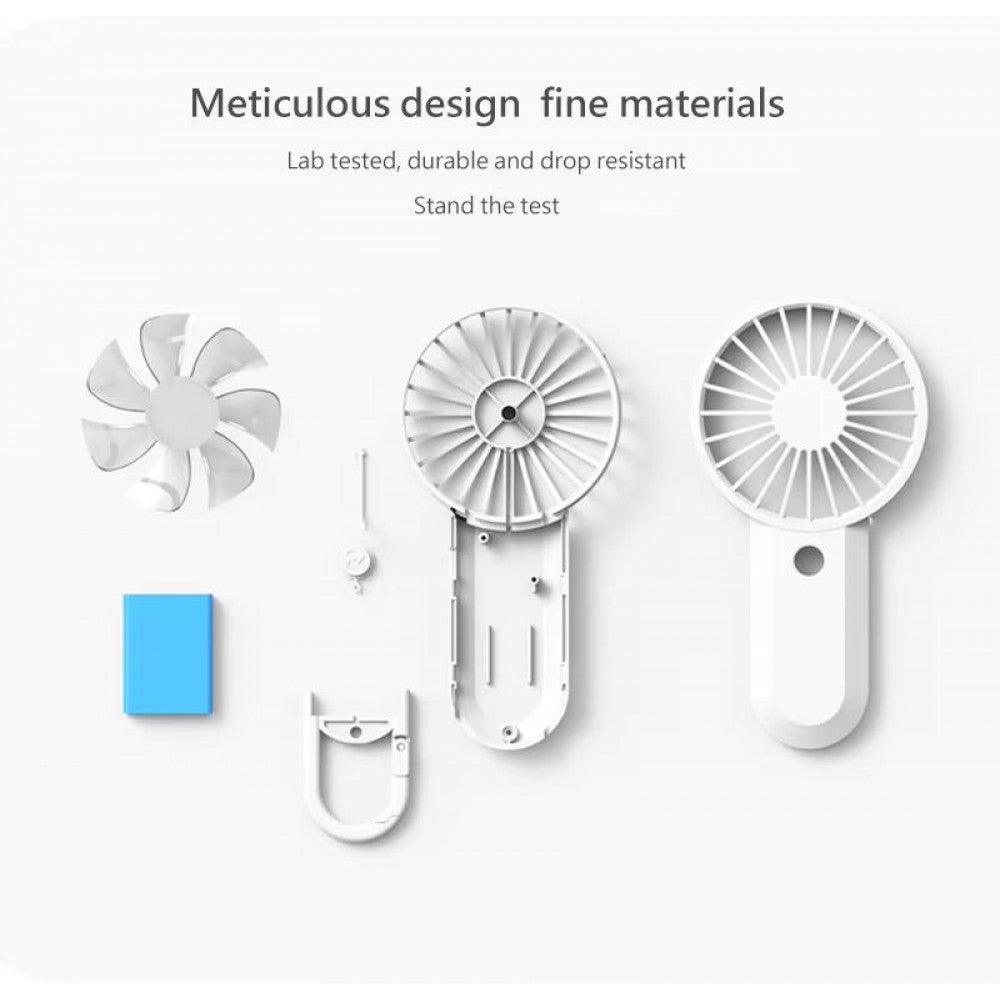 Портативный мини вентилятор GL-A8 - 800 mAh — Green