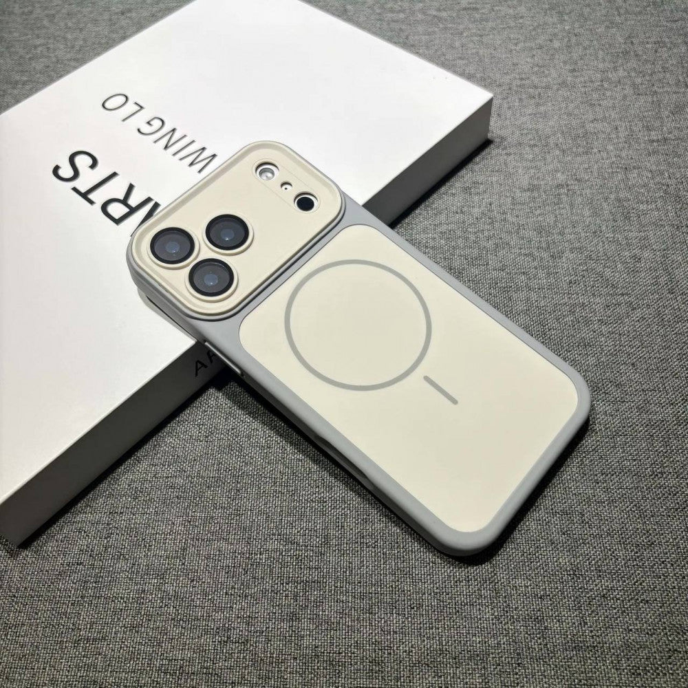 Накладка Чехлы Full camera armor Case With MagSafe — iPhone 17 — Grey