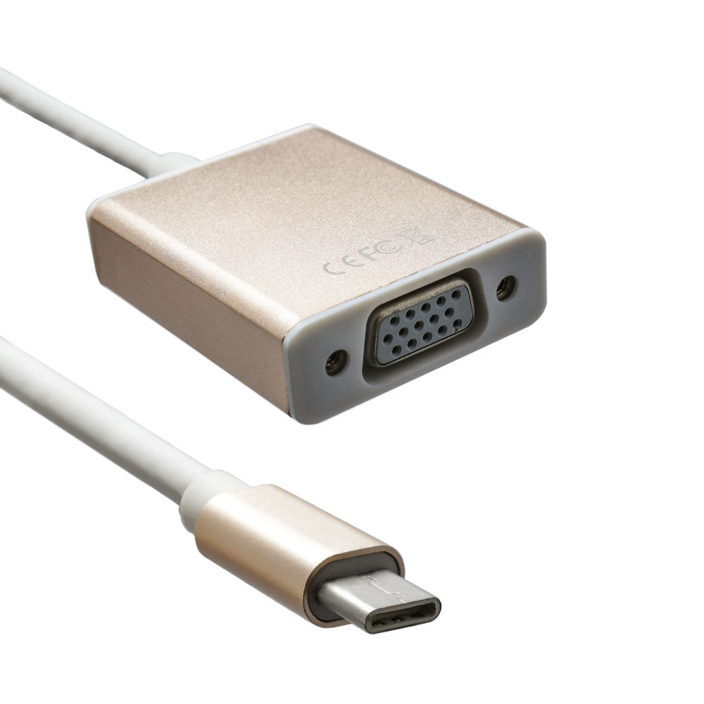 Adapter Type C - VGA (F) - 0.1m