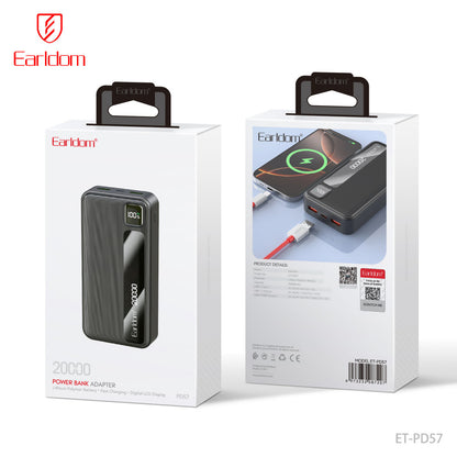 Power Bank 20000 mAh — Earldom ET-PD57