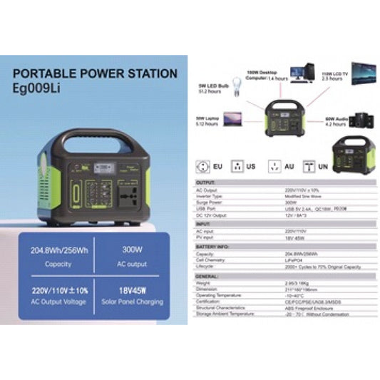 Power Station 300W  — Eg009Li