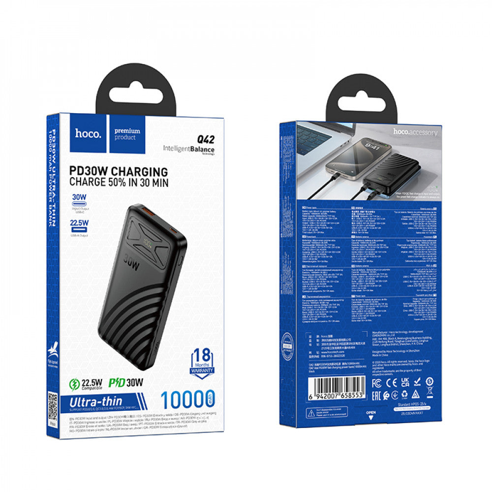 Power Bank 10000 mAh — Hoco Q42