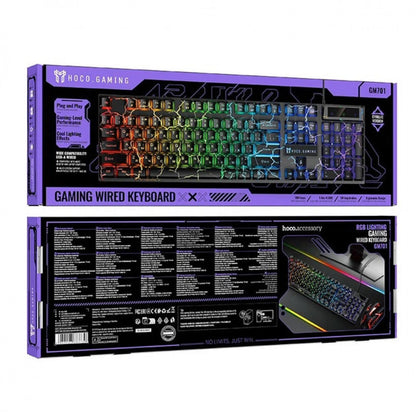 Проводная клавиатура Hoco GM701, USB