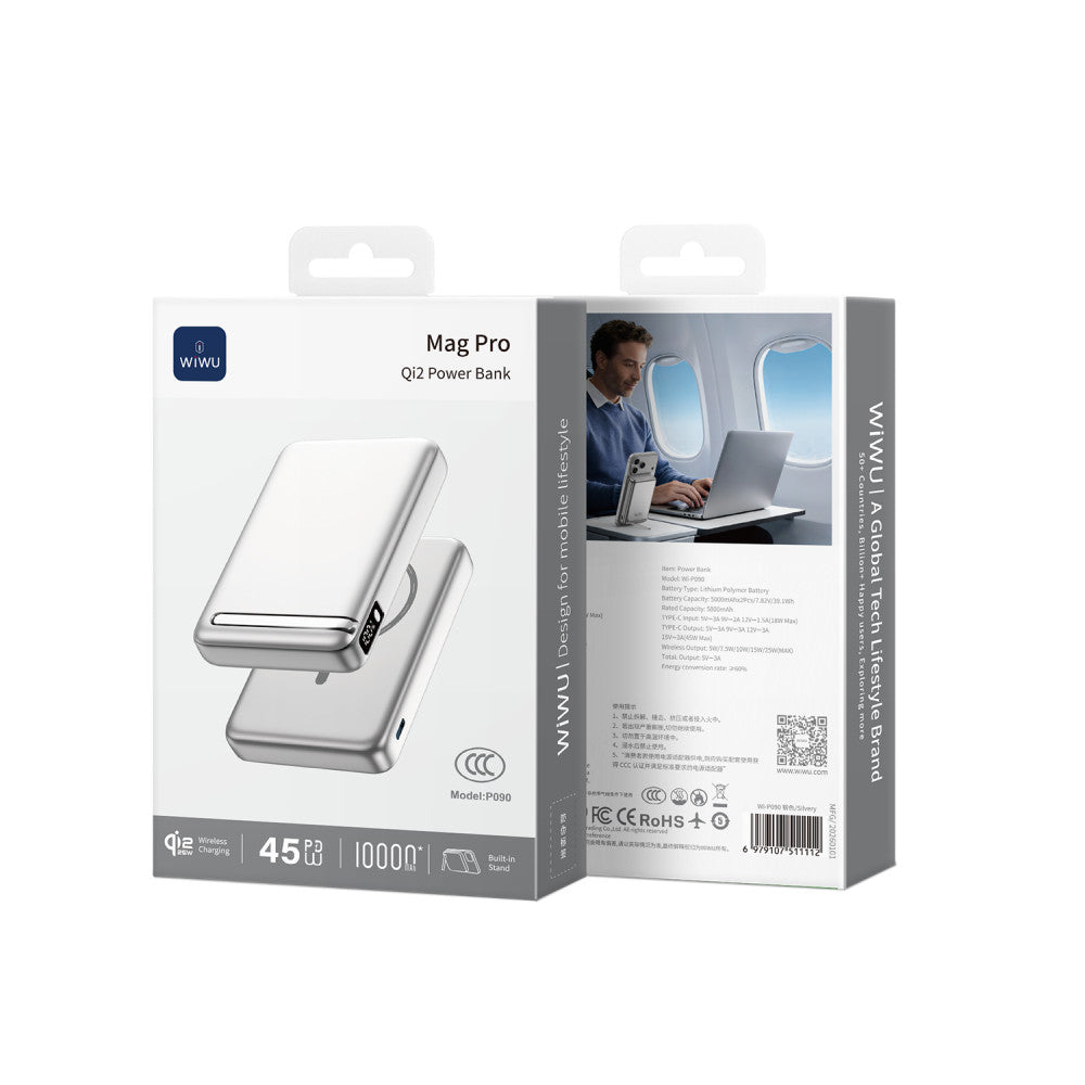 Power Bank 10000 mAh | 45W — WiWU Wi-P090