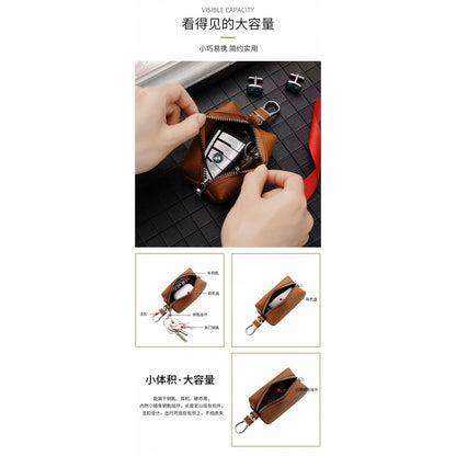 Key Case Key storage bag Color Display — Black