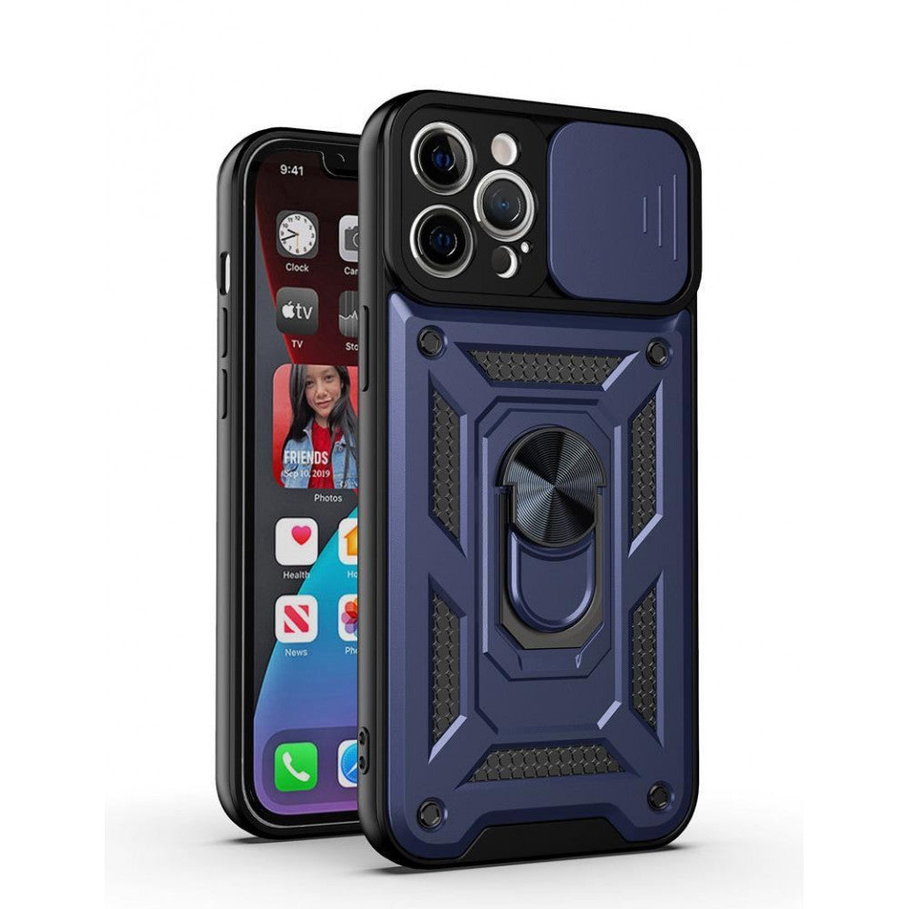 Ring Full Protect Case iPhone X ; XS — Blue