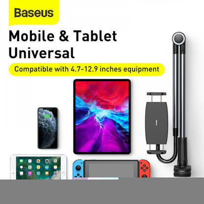 Lazy Phone Holder Baseus (LUZQ00001) Otaku Life Rotary Adjustment Pro – LUZQ000012 Gray