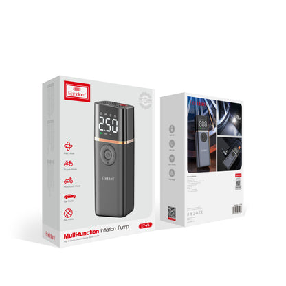 Car pump compressor Earldom ET-V4 Car Air Pump Black