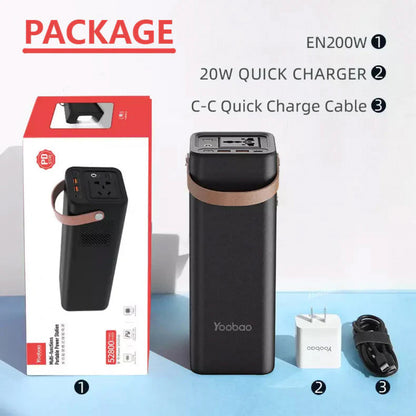 Power Station 200W; 52800mAh – Yoobao EN200W