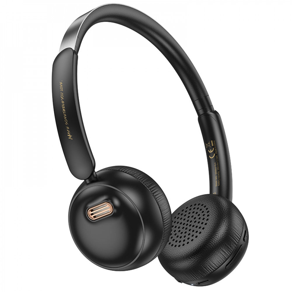 Bluetooth Headphones — Hoco W62 — Black