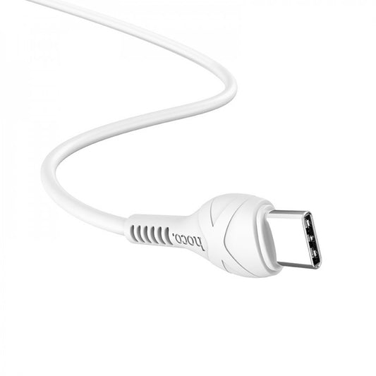 USB C cable 3A (1m) Hoco X37 – White